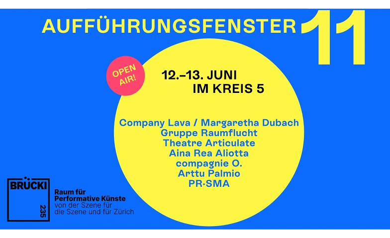 Event-Image for 'Br&uuml;cki Auff&uuml;hrungsfenster 11 &ndash; Tour #2'