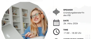 Event-Image for 'Seminarreihe Freiberuflich Gr&uuml;nden: Teil 3'