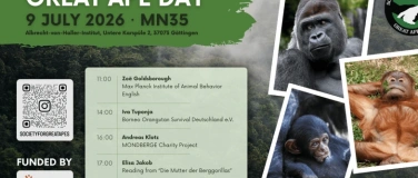 Event-Image for 'Great Ape Day (Aktionstag: Menschenaffen)'