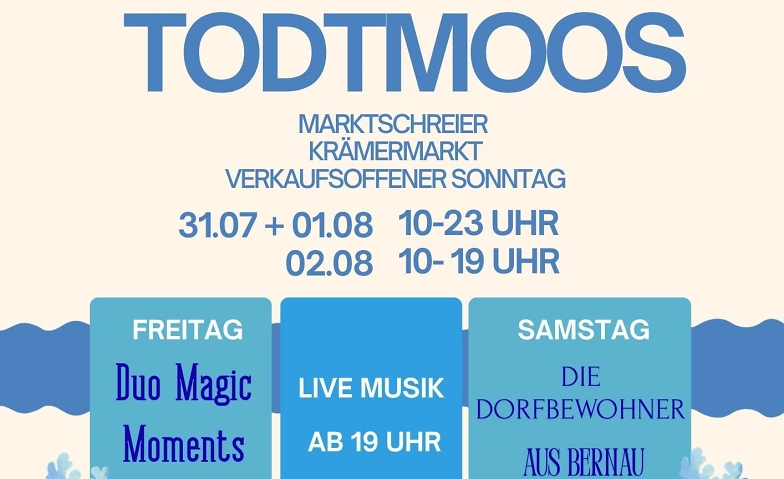 Event-Image for 'Hamburger Fischmarkt in Todtmoos'