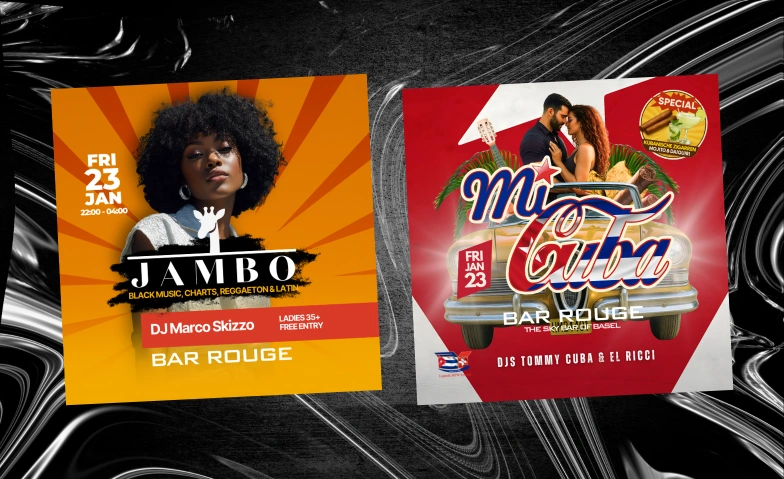 JAMBO Night x Mi Cuba Bar Rouge - Rooftop Bar & Club, Messeplatz 10, 4058 Basel Tickets