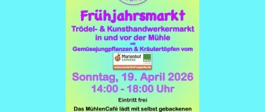 Event-Image for 'Fr&uuml;hjahrsmarkt mit Kunsthandwerk & Tr&ouml;del'