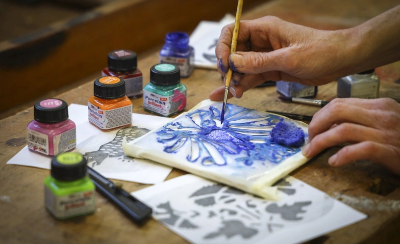 Event-Image for 'Ateliernachmittag: Kacheln bemalen'