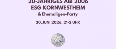 Event-Image for '2006er-Abi-Feier und ESG-Schulparty'
