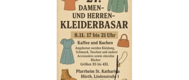 Event-Image for '27. Basar für Damen und Herrenbekleidung'