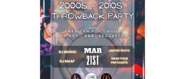 Event-Image for 'Throwback Party - 2000s-2010s'