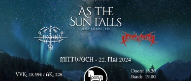 Event-Image for 'Kaamos European Tour - As The Sun Falls & Supports @ Ponyhof'