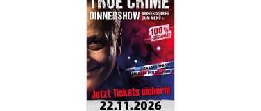 Event-Image for 'True Crime Dinnershow  - Mord(s)stories zum Men&uuml;'
