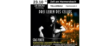 Event-Image for 'Die drei Leben des Cellos Stas Fekete KONZERT BEI KERZENLICH'