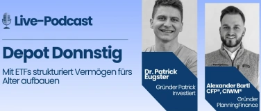 Event-Image for 'Mit ETFs strukturiert Verm&ouml;gen f&uuml;rs Alter aufbauen'