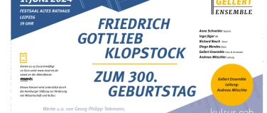Event-Image for 'Friedrich Gottlieb Klopstock zum 300. Geburtstag'