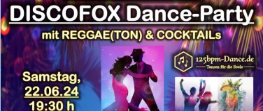 Event-Image for 'Summer-Vibes DISCOFOX-Party-Night, mit Reggae(ton)& Cocktail'