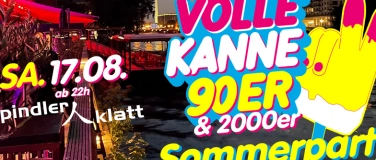 Event-Image for 'Volle Kanne 90er & 2000er Sommerparty'