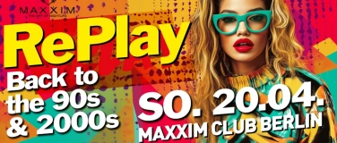 Event-Image for 'RePlay - Back to the 90s & 2000s'