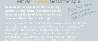 Event-Image for 'Verbesserung der Durchblutung in den kleinsten Gefäßen'