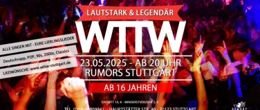 Event-Image for 'WTTW ab 16 Jahren - Stuttgarts angesagteste 16er Party!'