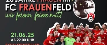 Event-Image for '20 Jahre Frauen FC Frauenfeld – Wir feiern, feiere mit!'