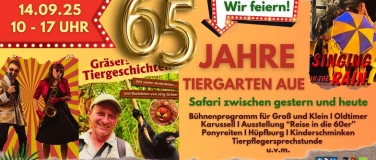 Event-Image for 'Familienfest 65 Jahre Tiergarten Aue - Zoo der Minis'