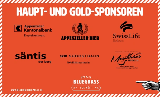 Sponsoring-Logo von Bluegrass Openair Urnäsch (mit gedeckten Sitzplätzen) Event