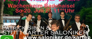 Event-Image for 'musique classique brunch ... SALONIKER-Musikfloß am Badehais'
