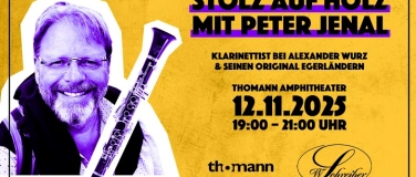 Event-Image for 'Klarinetten-Workshop mit Peter Jenal: Stolz auf Holz'