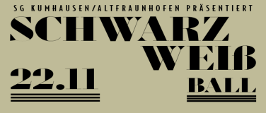 Event-Image for 'Schwarz-Weiß Ball // SG Kumhausen/Altfraunhofen'