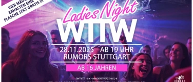 Event-Image for 'WTTW ab 16 Jahren - Stuttgarts angesagteste 16er Party!'