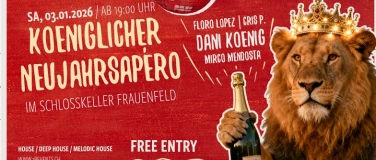 Event-Image for 'Koeniglicher Neujahrsap&eacute;ro im Schlosskeller'