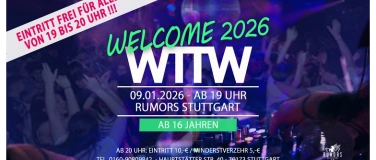 Event-Image for 'WTTW (ab 16 Jahren) - WELcome 2026'