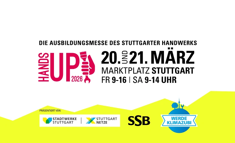 Event-Image for 'HANDS UP 2026 &ndash; Die gro&szlig;e Ausbildungsmesse'