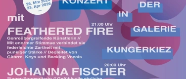 Event-Image for 'Kiezkonzert No. 9 // Johanna Fischer & Feathered Fire'