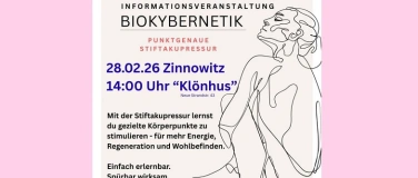 Event-Image for 'Infotag: Kaffee, Kuchen und Punktgenaue Stiftakupressur'