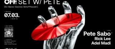 Event-Image for 'OFF.Set w/ Pete - Saturday, 07 March 2026'