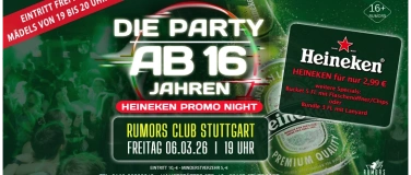 Event-Image for 'Heineken Promo-Party (ab 16 Jahren)'