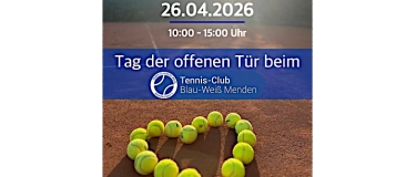 Event-Image for 'Tag der offenen T&uuml;r beim Tennis-Club Blau-Wei&szlig; Menden'