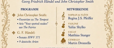 Event-Image for 'Smith und H&auml;ndel  - zwei Freunde preisen die Sch&ouml;pfung'