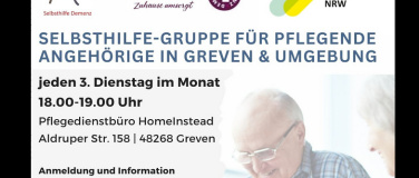 Event-Image for 'Selbsthilfegruppe für pflegende Angehörige Greven & Umgebung'