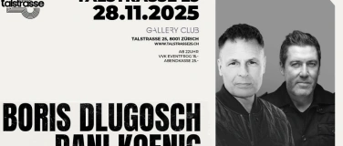 Event-Image for 'LEGENDAER PRÄSENTIERT BORIS DLUGOSCH & DANI KOENIG'