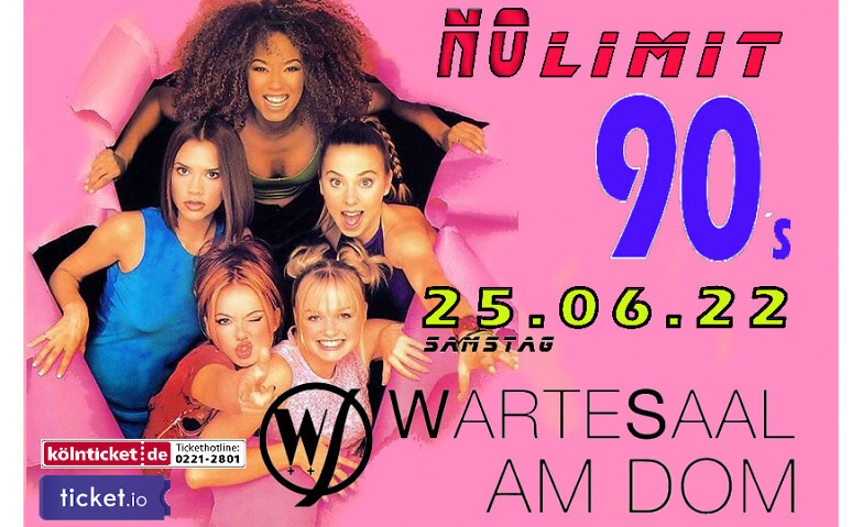 90s No Limit - Wartesaal am Dom Wartesaal am Dom, Johannisstraße, 11, 50668 Köln Tickets