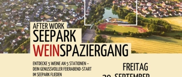 Event-Image for 'SPAZIERGANG MIT WEINPROBE IM SEEPARK FLIEDEN'