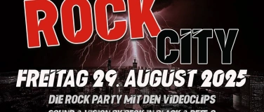 Event-Image for 'ROCK CITY - DIE ROCK PARTY MIT DEN VIDEOCLIPS'
