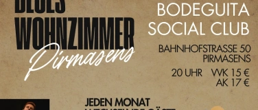 Event-Image for 'Blues Wohnzimmer PIRMASENS (Special Guest: Fabian Klimasch)'