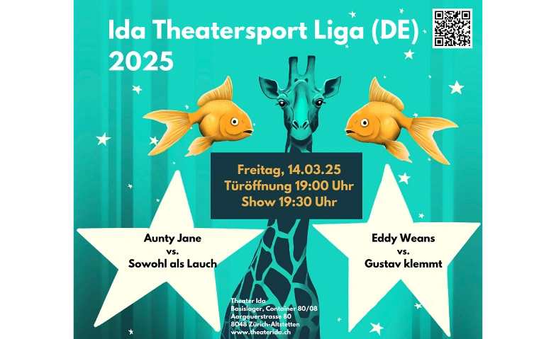 Ida Theatersport Liga 14.03.2025, DE Billets