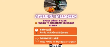 Event-Image for 'Halloween Creative Workshop 13:00-14:30 (FR/EN) 4-10 ans'