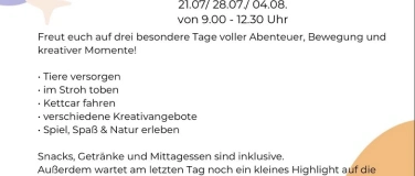 Event-Image for 'Kinder Ferienspa&szlig; 21.7/28.7./04.8'