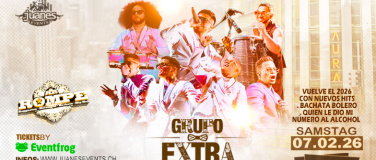Event-Image for 'GRUPO EXTRA Live Zürich Sa 07. Feb. 26  AURA Club by Rompe'