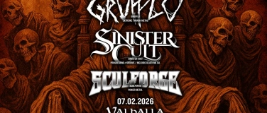 Event-Image for 'Demonology: Grufflo + Sinister Cult + Sculforge'