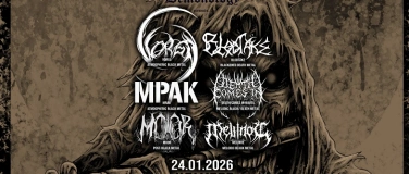 Event-Image for 'Demonology Fest 2026: Vorga, Blodtåke, Mrak, Death Comes In'