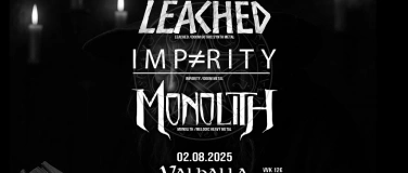 Event-Image for 'Demonology: LEACHED + Imparity + Monolith'
