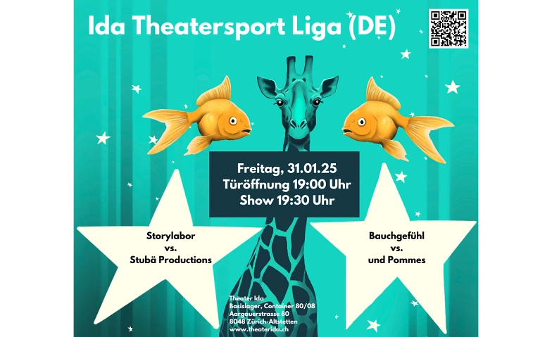 Ida Theatersport Liga -  Freitag, 31. Januar 2025, DE ${singleEventLocation} Tickets